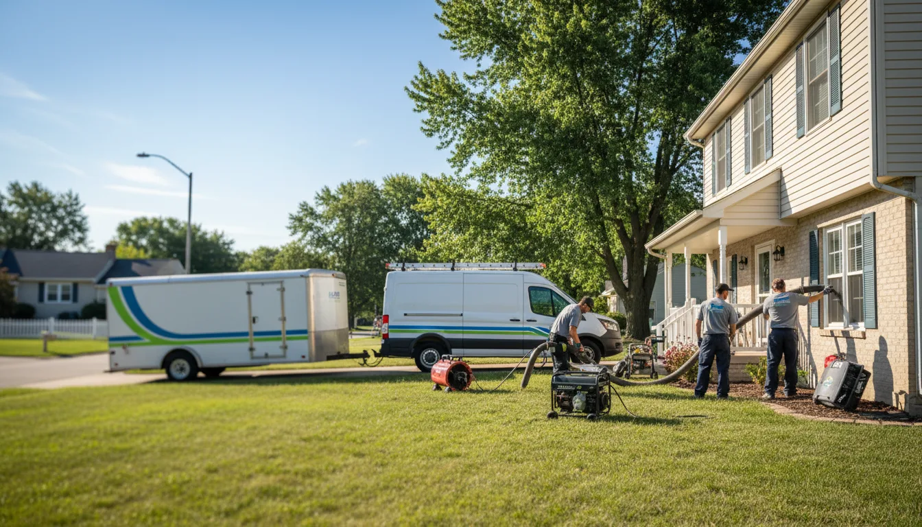Flooded Basement Restoration And Cleanup With Repair in Nashua, IA near me
